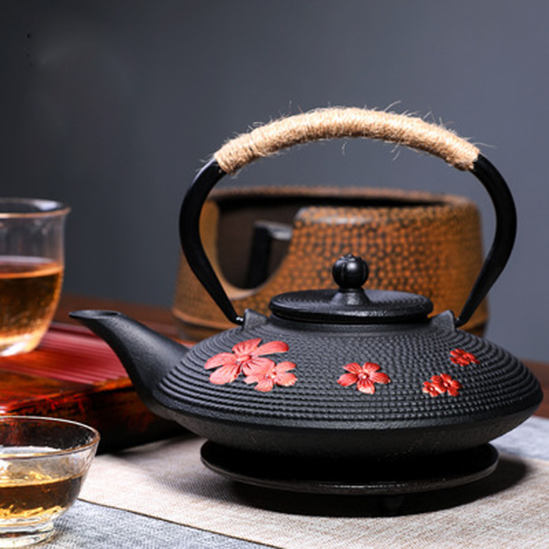 Cast Iron Pear Blossom Bamboo  - đánh giá và giá Cast Iron Teapot