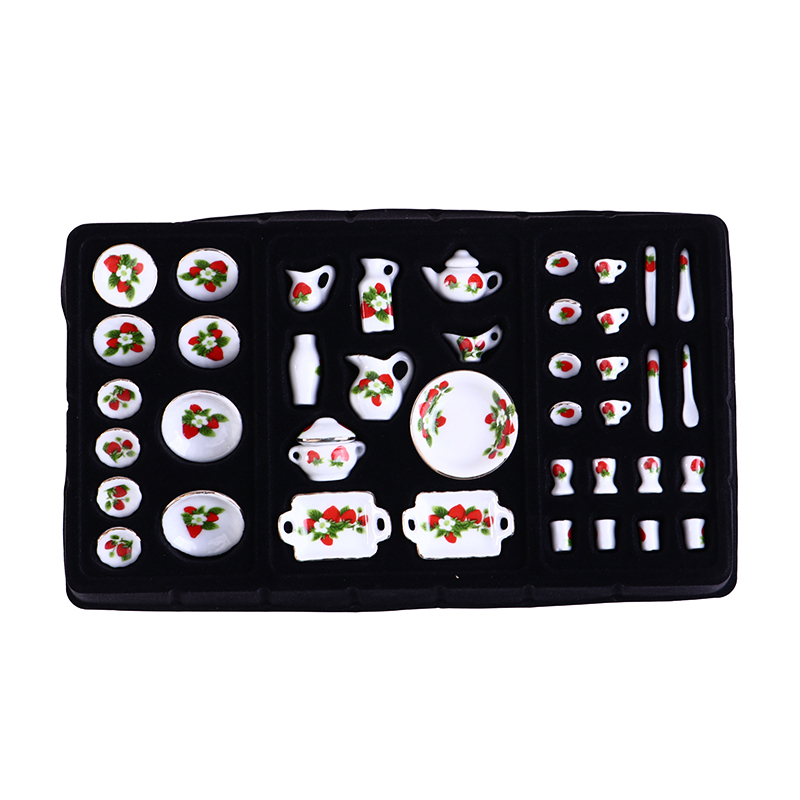 1 Set 1:12 Miniature Doll Hous - đánh giá và giá Coffee Tea Games