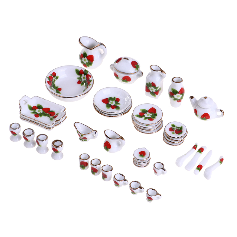 1 Set 1:12 Miniature Doll Hous - đánh giá và giá Coffee Tea Games