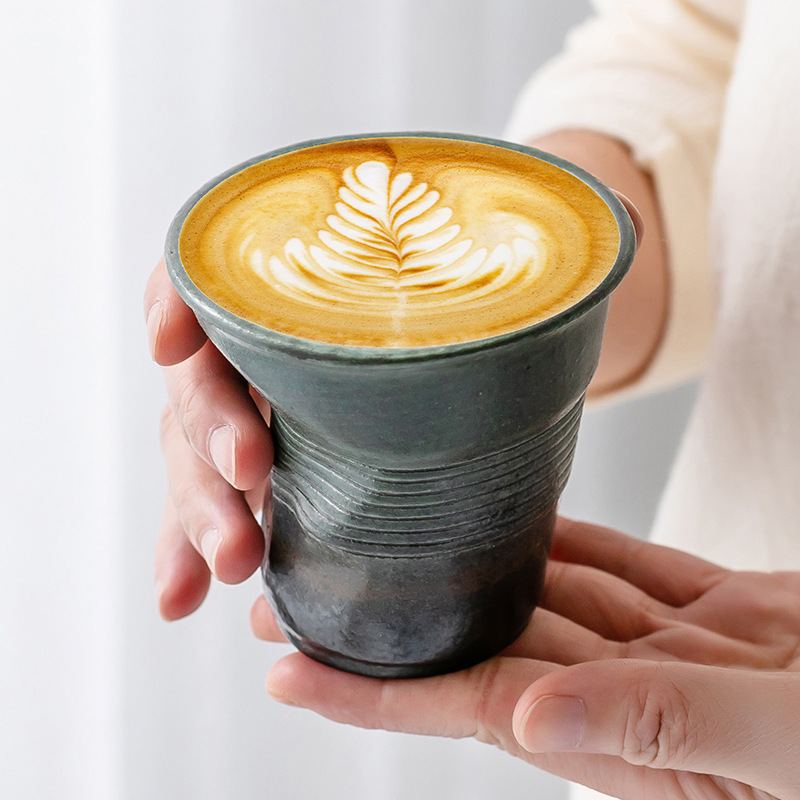 200ml Rough Pottery Coffee Cup - đánh giá và giá Coffee Tea Latte