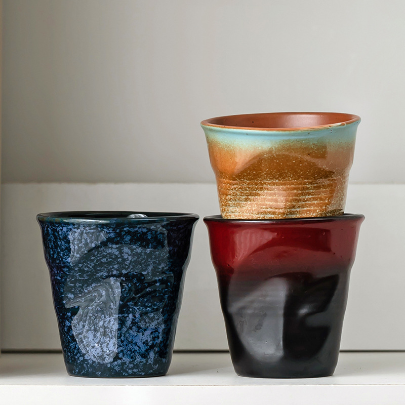 200ml Rough Pottery Coffee Cup - đánh giá và giá Coffee Tea Latte