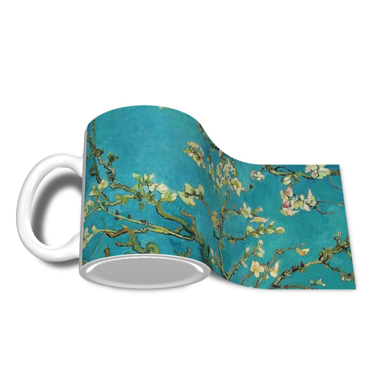 Vincent Van Gogh Blossoming Al - đánh giá và giá Coffee Tea Van