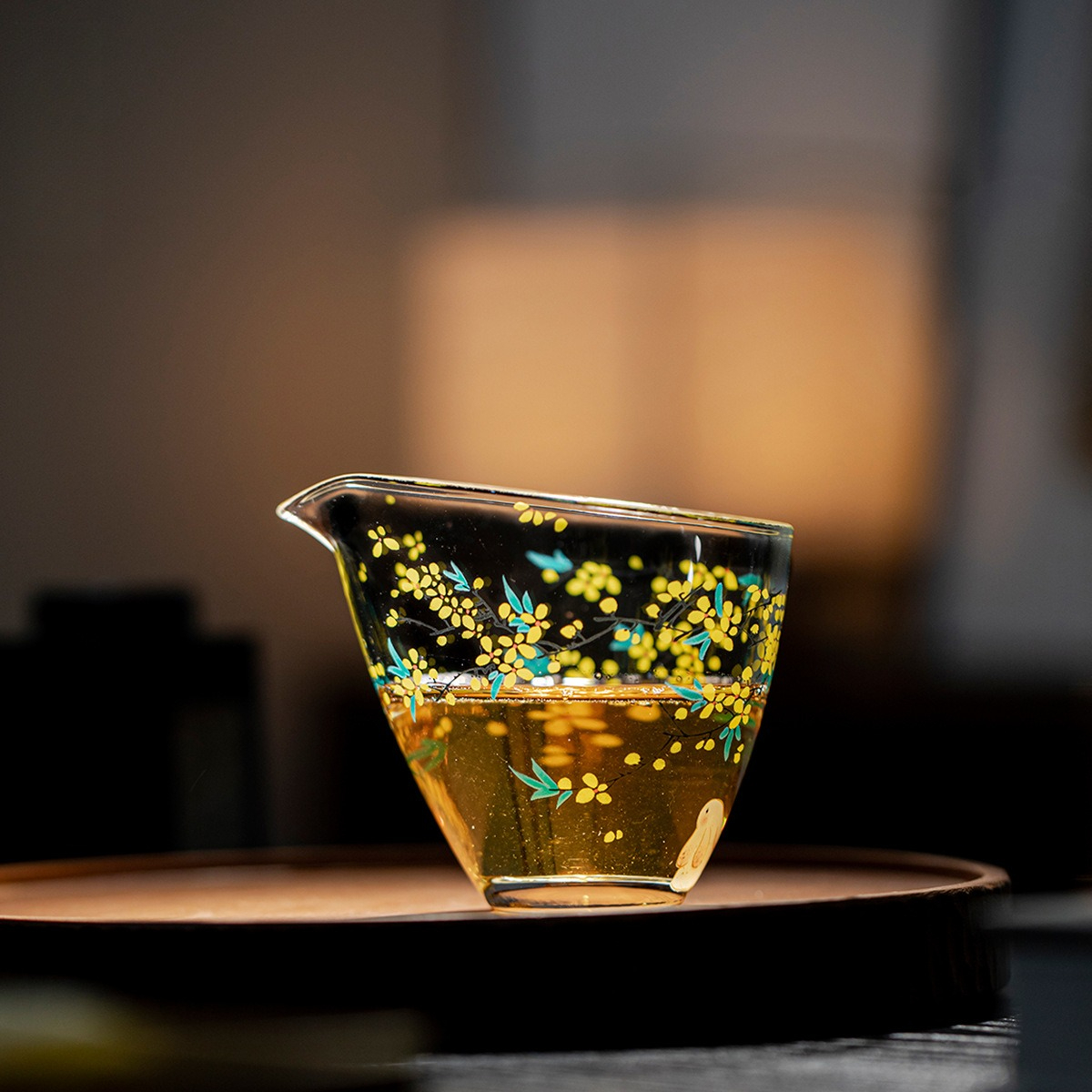 Glass Fairness Cup Heat Resist - đánh giá và giá Gongfu Tea Set