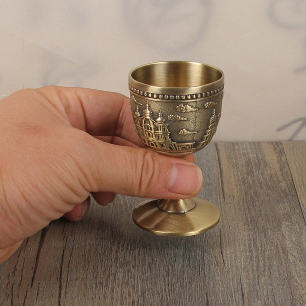 Metal Copper Alloy Liquor Cup  - đánh giá và giá Coffee Tea Drink
