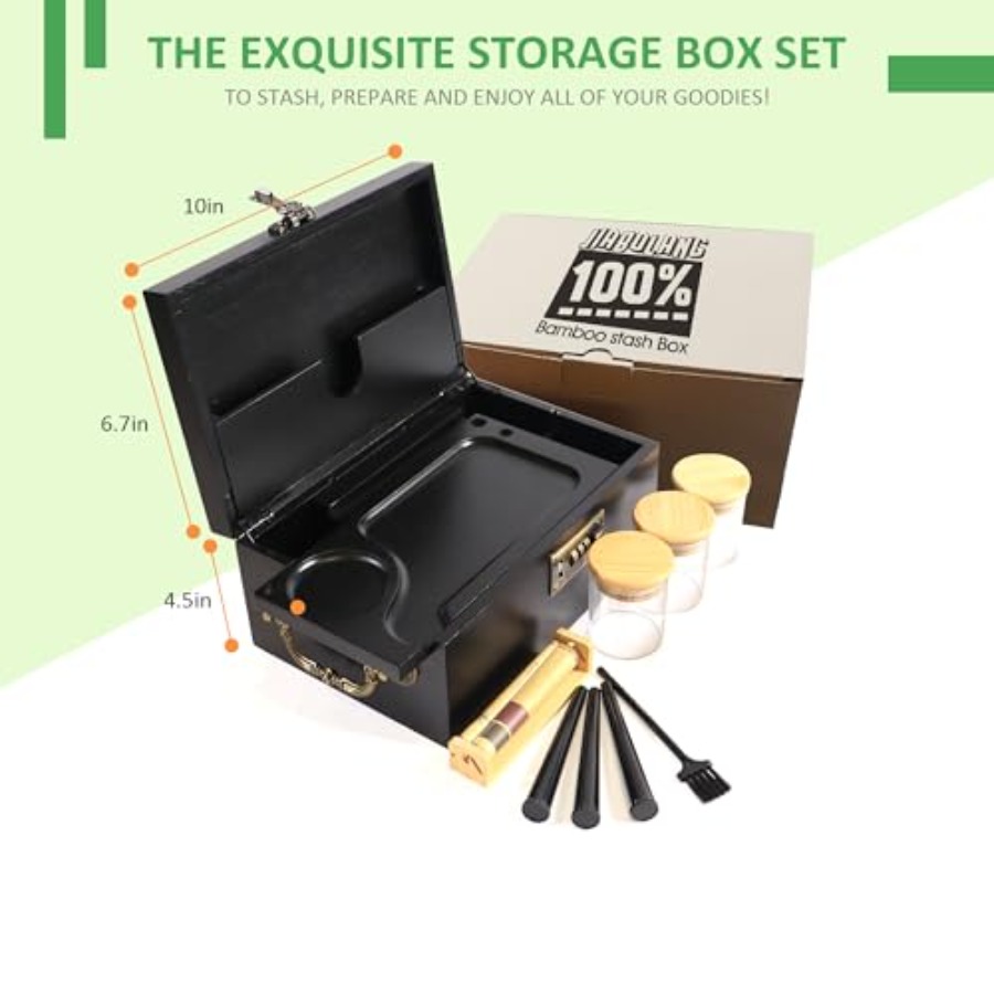 Bamboo Box with Combination Lo - đánh giá và giá Coffee Tea Etc