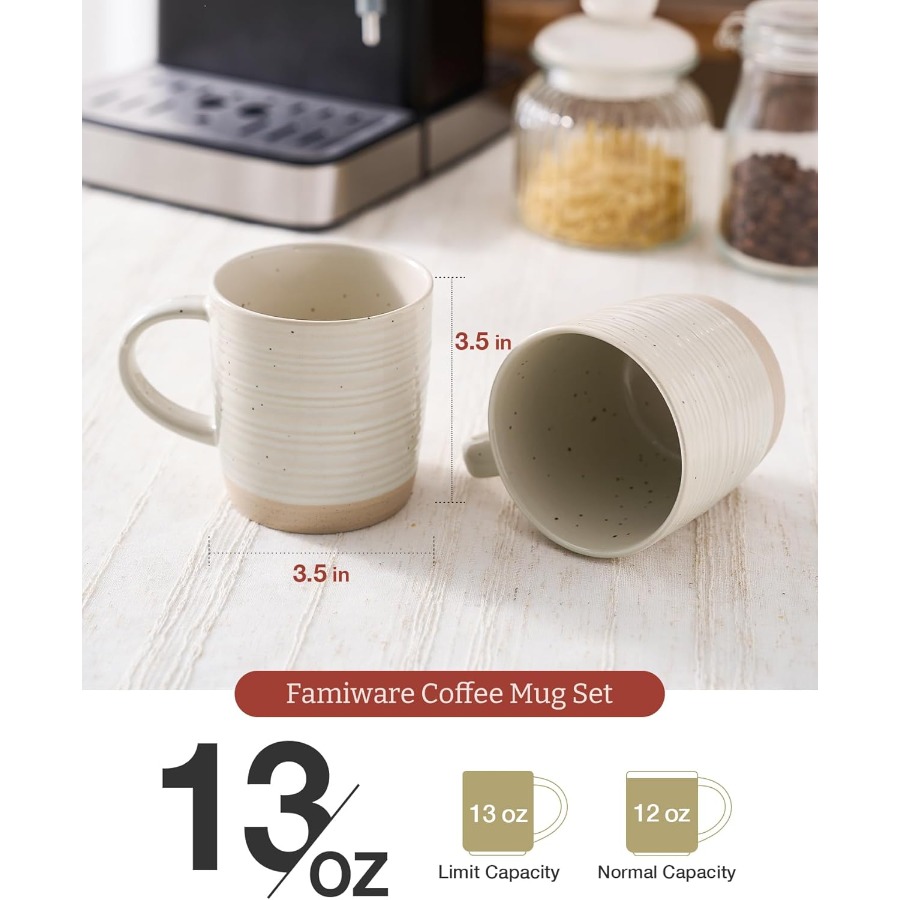 Set of 6 Ceramic Coffee Mugs w - đánh giá và giá Coffee Tea Set