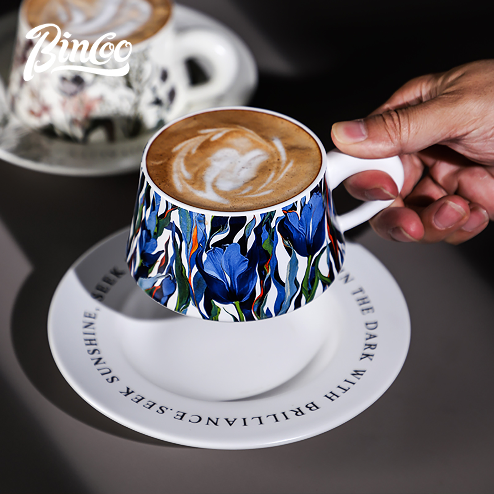 BINCOO 260ml Ceramic Coffee Cu - đánh giá và giá Coffee Tea Latte