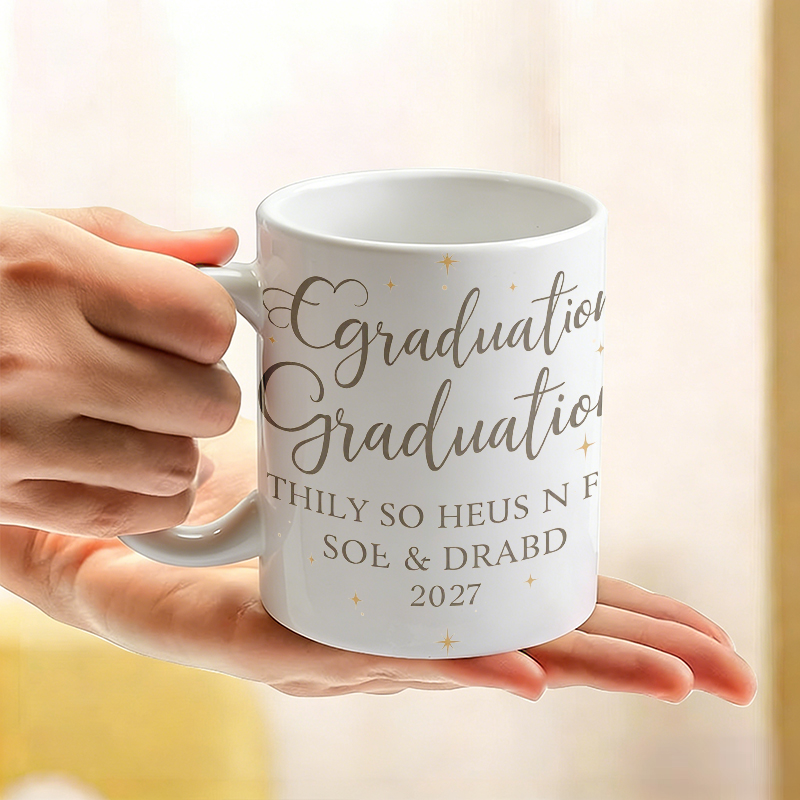 Gilded Font & Star Ceramic Mug - đánh giá và giá Coffee Tea Font