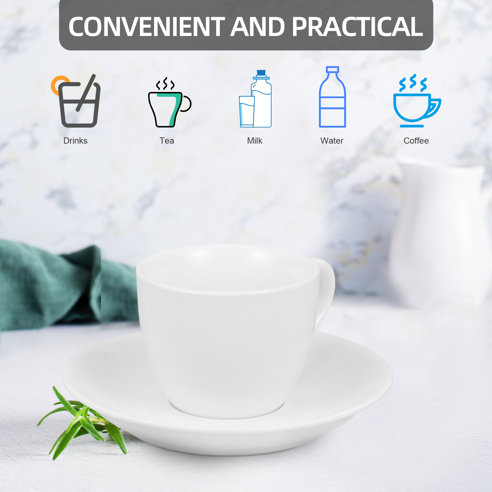1Set Ceramic Tea Cup Set with  - đánh giá và giá Coffee Tea Set