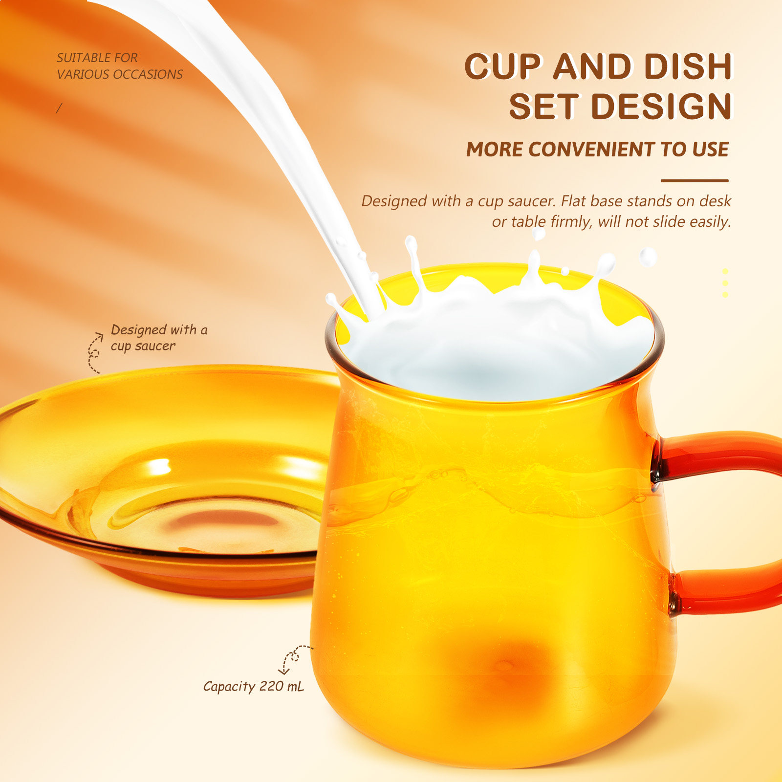 1Set Simple Vintage Glass Coff - đánh giá và giá Coffee Tea Drink