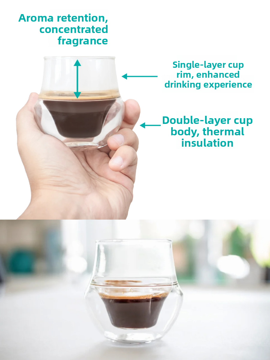 Italian Style Double Layer Hea - đánh giá và giá Coffee Tea Shop