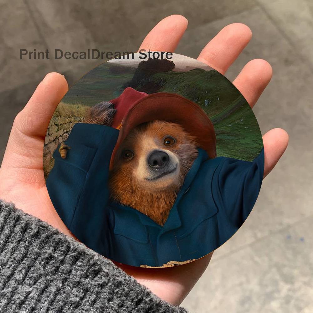 P-Paddington Bear Wood Coaster - đánh giá và giá Coffee Tea Games