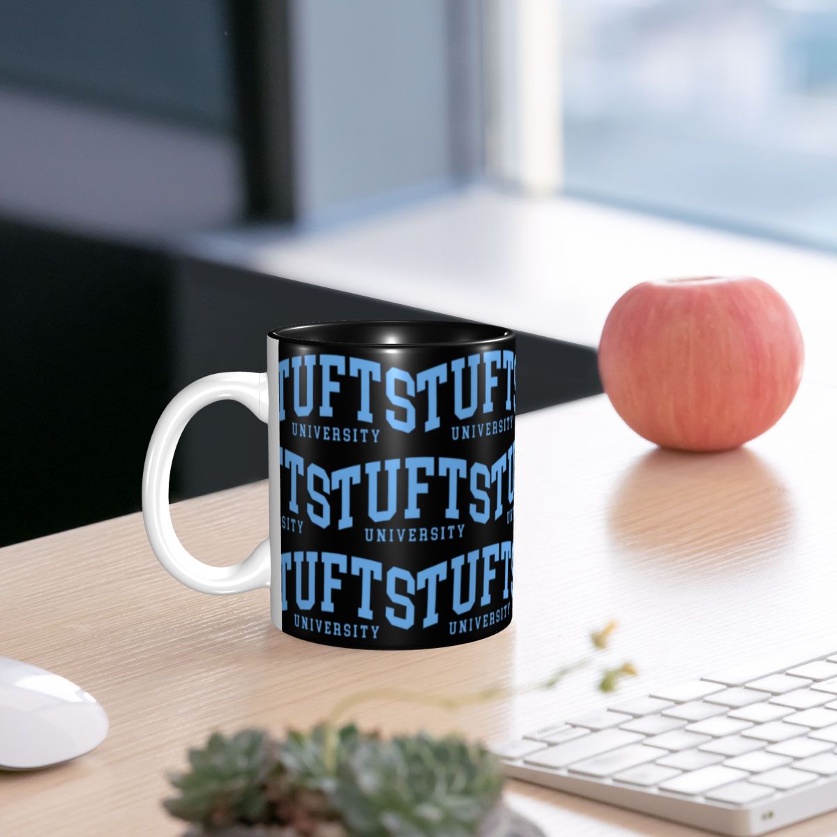 Tufts - College Font Curved Mu - đánh giá và giá Coffee Tea Font