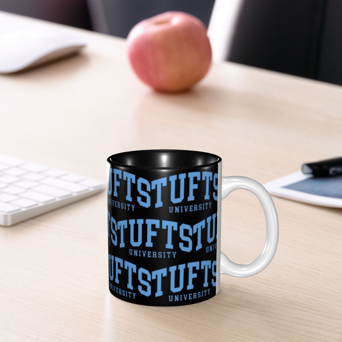 Tufts - College Font Curved Mu - đánh giá và giá Coffee Tea Font