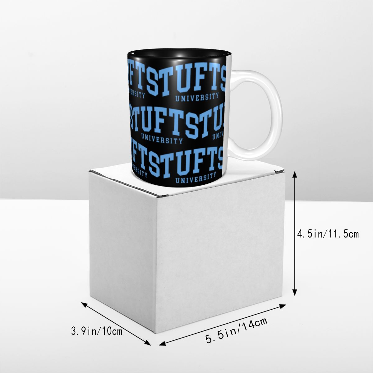 Tufts - College Font Curved Mu - đánh giá và giá Coffee Tea Font