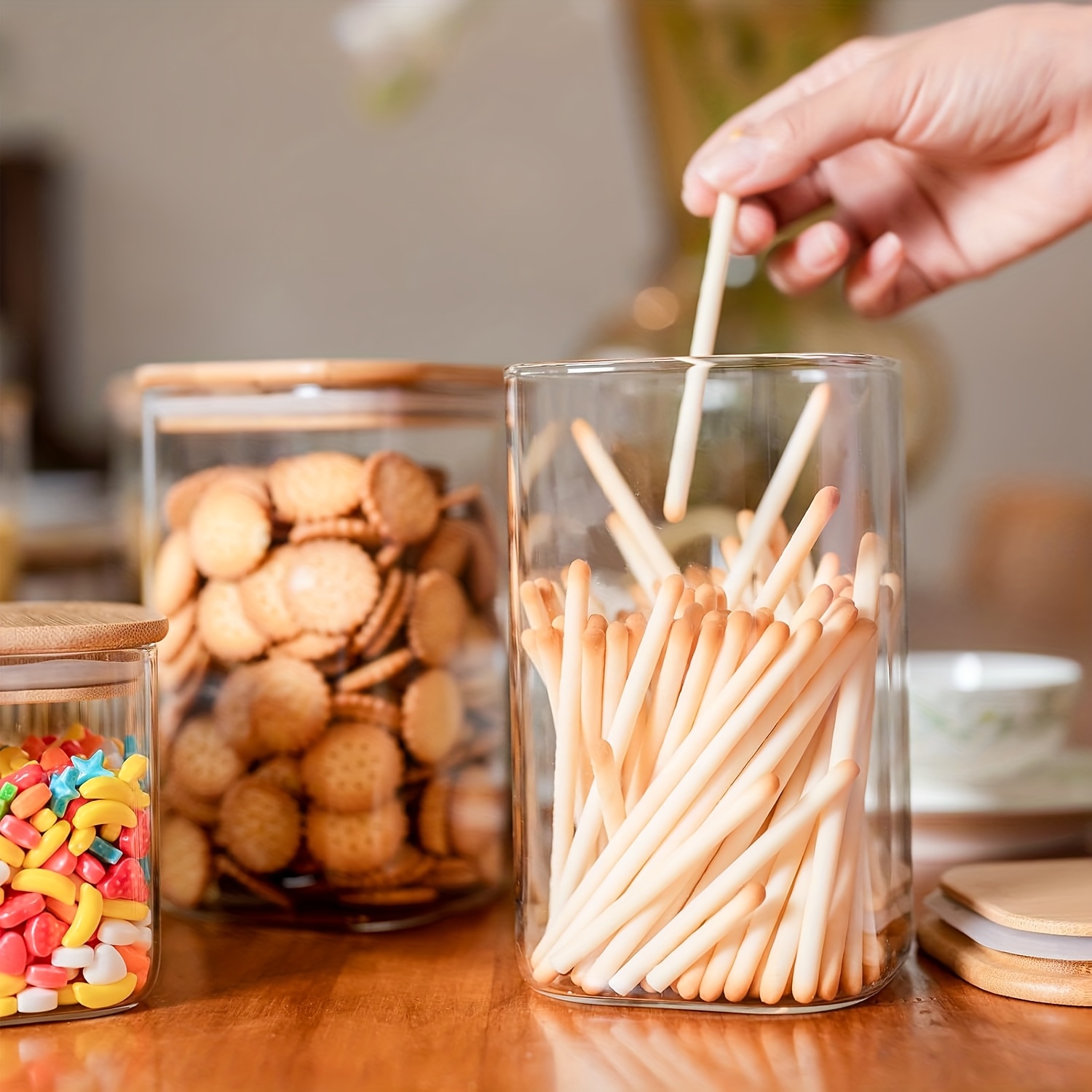 Glass Food Storage Jars 37oz 6 - đánh giá và giá Coffee Tea Etc