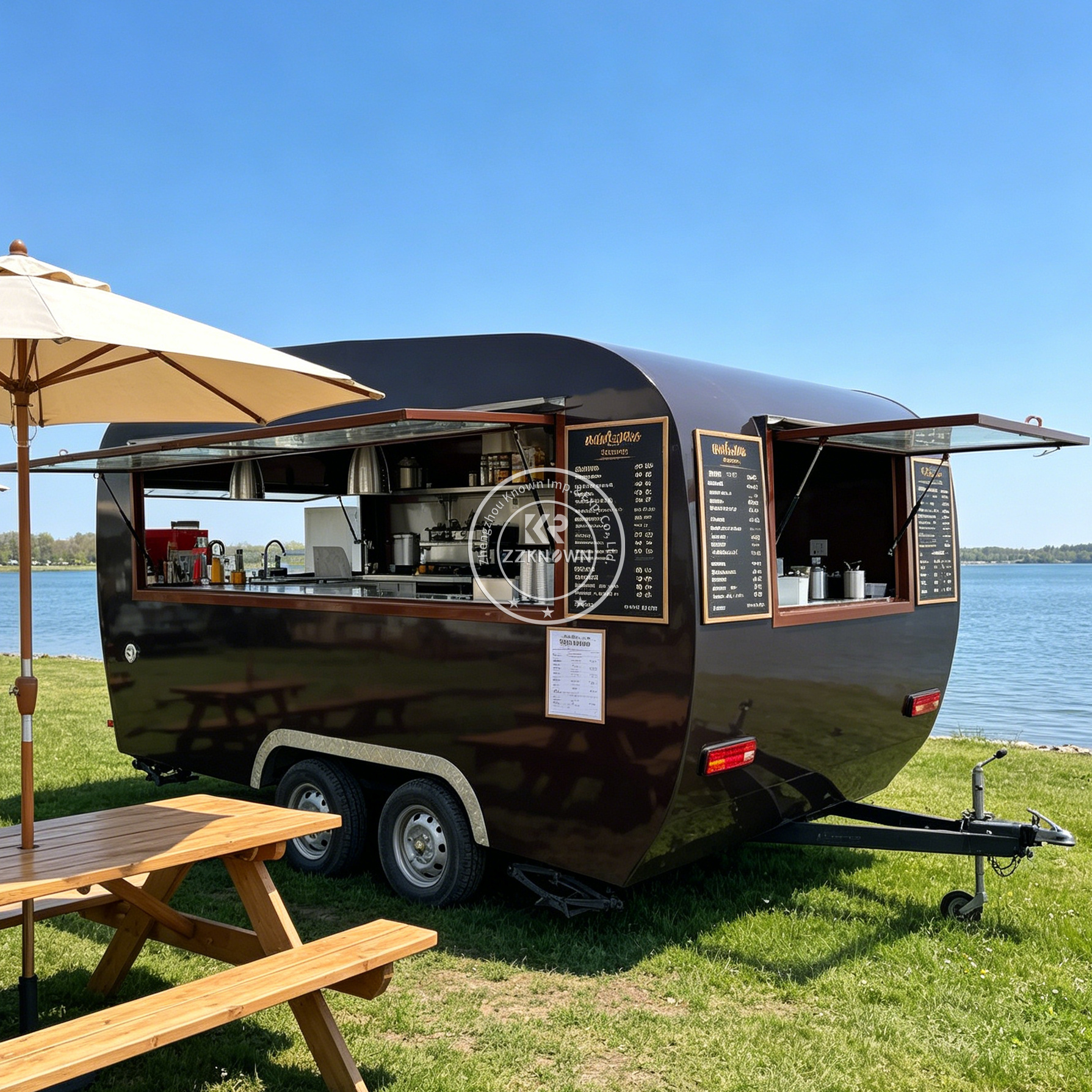 Street Stainless Steel Mobile  - đánh giá và giá Coffee Tea Van