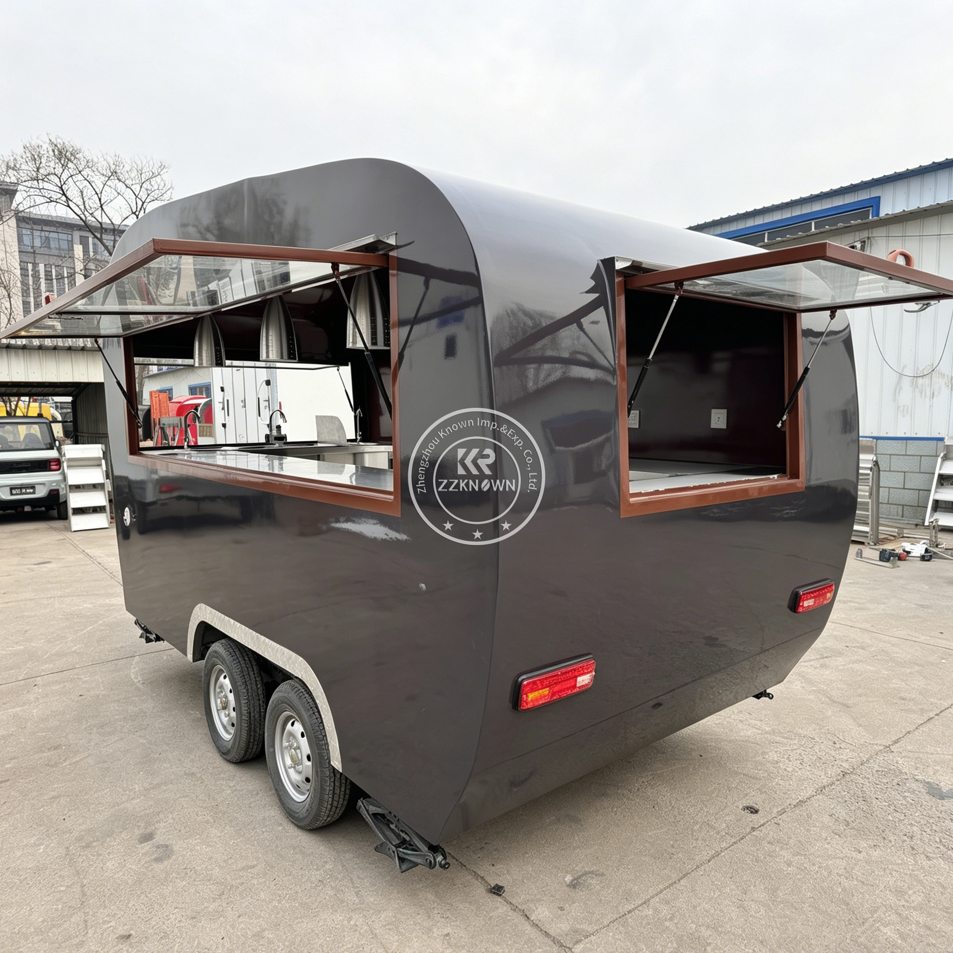 Street Stainless Steel Mobile  - đánh giá và giá Coffee Tea Van
