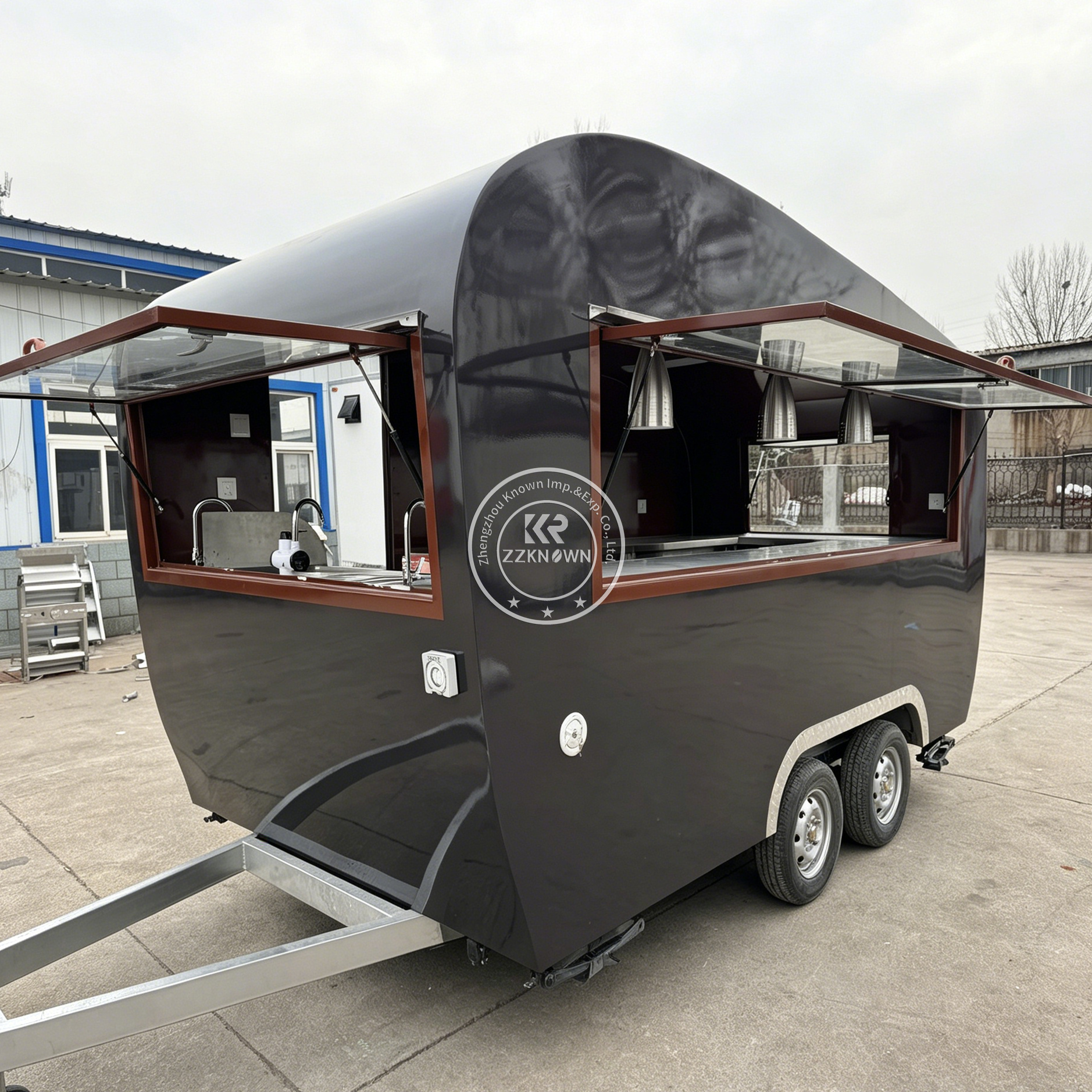 Street Stainless Steel Mobile  - đánh giá và giá Coffee Tea Van