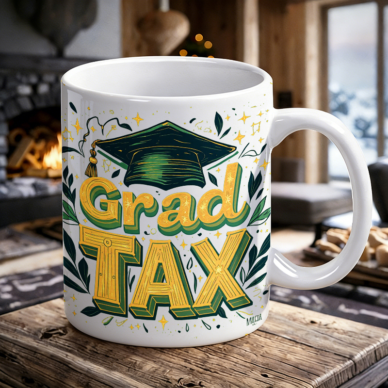 Vintage 3D Font 'Grad TAX' Cer - đánh giá và giá Coffee Tea Font