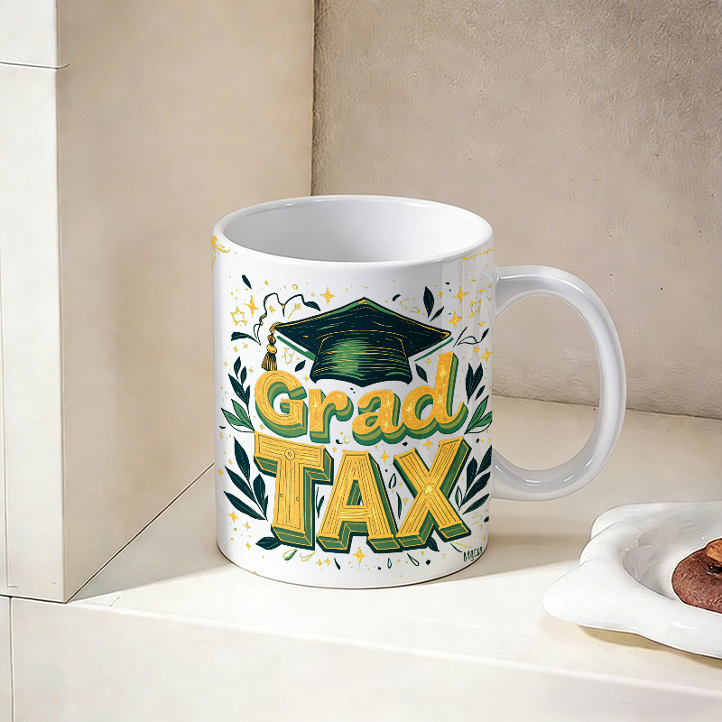 Vintage 3D Font 'Grad TAX' Cer - đánh giá và giá Coffee Tea Font